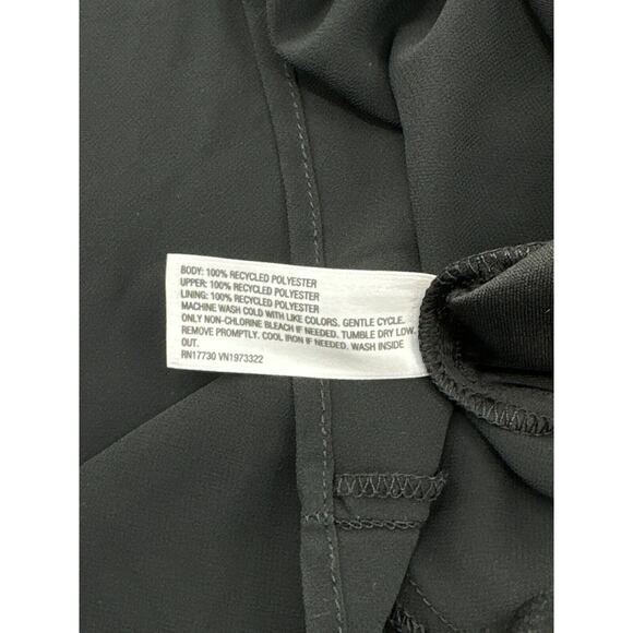 Current Air Jacquard Mini Dress Medium Tie Neck Pleated Whimsy Layered Fairygoth - Picture 9 of 12